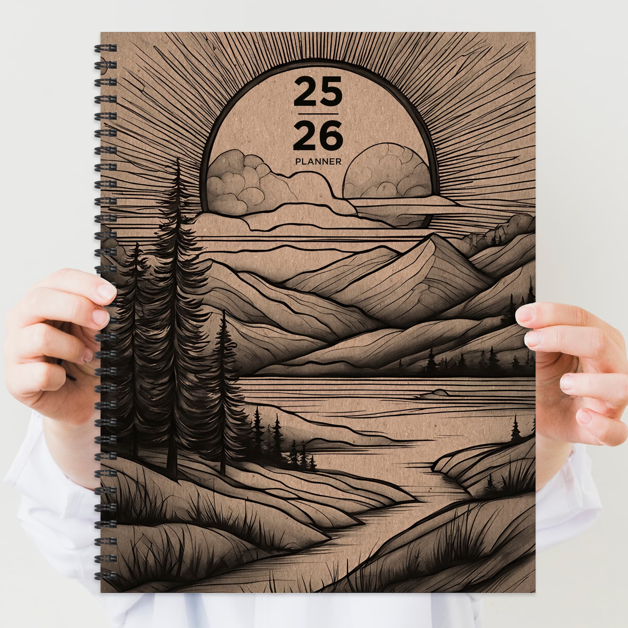 TF Publishing 2025-2026 Into the Wild Large Weekly/Monthly Planner